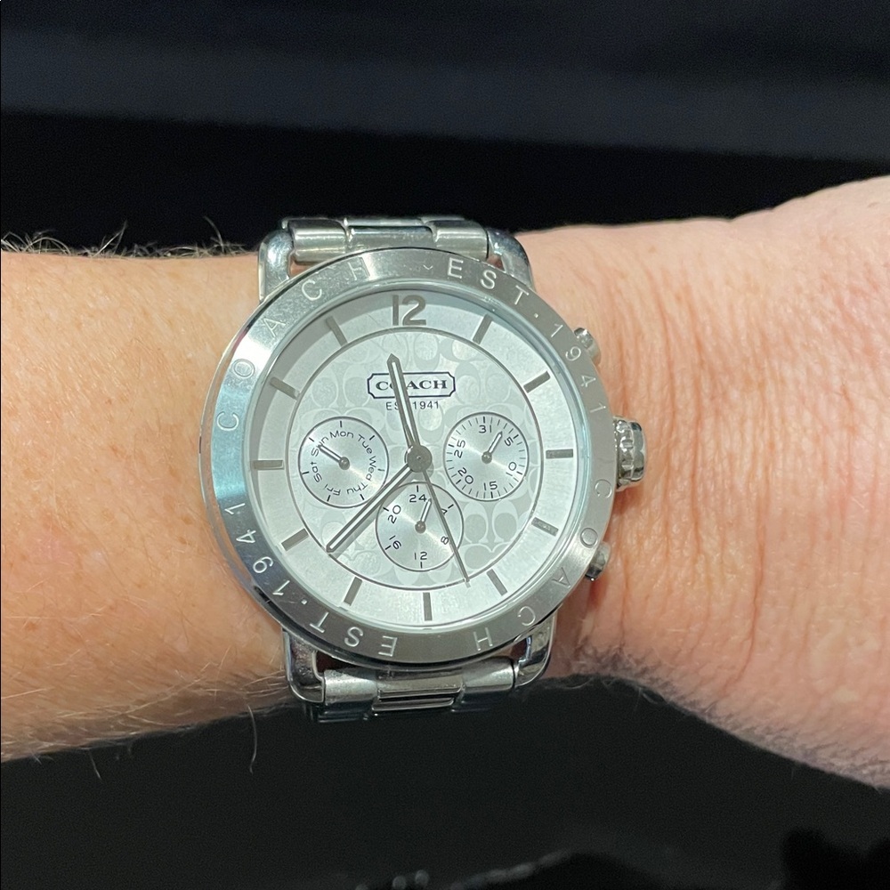 Coach Silver Women's Watch